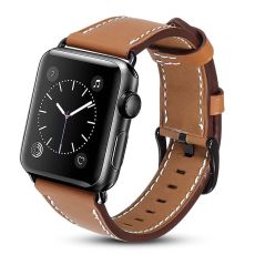 Apple Watch kompatibelt Armband LÄDER BRUNT 38/40/41 mm