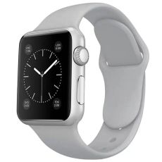 Apple Watch kompatibelt Armband Silikon ASKGRÅ 42/44/45 mm