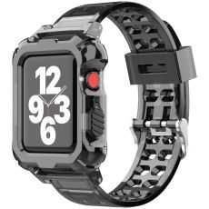Apple Watch kompatibelt Armband TPU SVART 42/44/415 mm