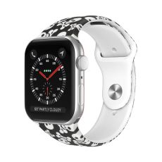 Apple Watch kompatibelt Armband Silikon SCULL  42/44/45 mm