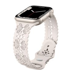 Smalt Apple Watch kompatibelt Armband SPETS NY GRÅ 38/40/41 mm