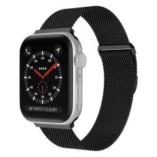 Apple Watch kompatibelt Armband Milanese Loop SVART 42/44/45 mm