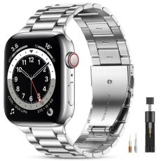 Apple Watch kompatibelt Armband Metall SILVER 42/44/45/49mm