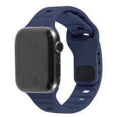 Apple Watch kompatibelt Armband SPORT Silikon BLÅ  42/44/45mm