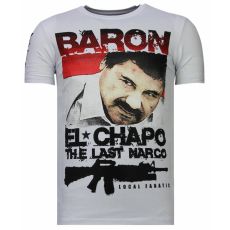 Cocaine Cowboy Baron Man - T-Shirt Vit