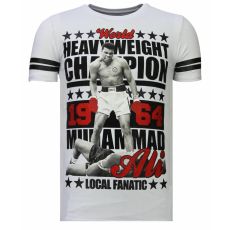 Greatest Of All Time Ali - Man T-Shirt Vit