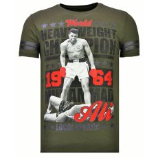 Greatest Of All Time Ali - T-Shirt Herr Khaki