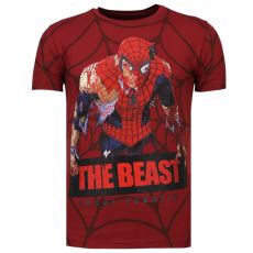 The Beast Spider Man - T-Shirt Herr Bordeaux