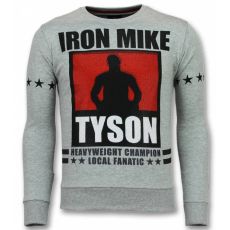 Mike Tyson Iron Sweater - Tjocktröja Herr Grå