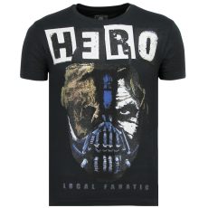 Hero Mask - Sommar T-Shirt Herr - N - Marinblå