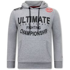 Huvtröja Herr UFC Ultimate Fighting - Grå
