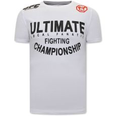 T-Shirt Med Tryck UFC Ultimate - Vit