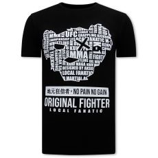 MMA Orginal Fighter T-Shirt Herr - Svart