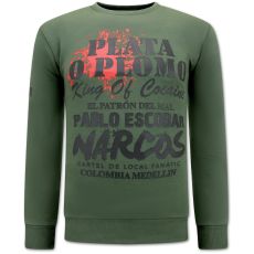 Pablo Escobar - El Patron Herrtröja - Grön