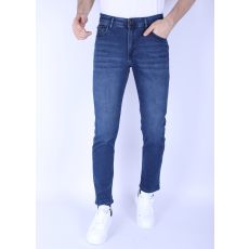 A Regular Fit Super Stretch Jeans För Män - DP - Blå