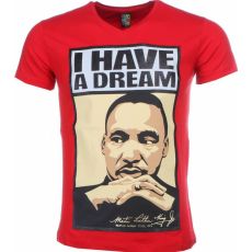 Martin Luther King I Have A Dream - T-Shirt Herr Röd