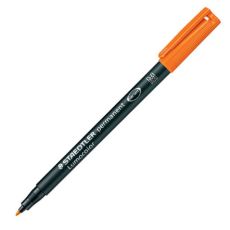 Märkpenna Staedtler Lumocolor permanent pen 317-4 Medium Orange