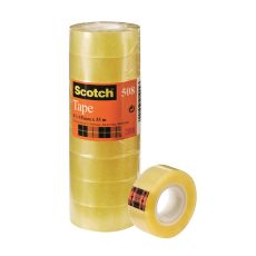 Kontorstejp Scotch 508 33m x 15mm "gultejp" 10/fp