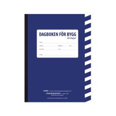 Dagboken för bygg - 60 dagar (60 x 3 blad) + skyddsrond, självkopierande papper