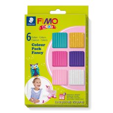 Set Fimo Kids modellera Colour Pack Fancy/Pastell (8032 02) 6 färger