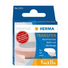 Reservrulle/Refill Herma 1011 till HERMAfix transfer Permanent, 9mm x 15m