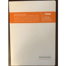 Anteckningsbok Whitelines® Note book A4, 84 blad linjerat 1/fp