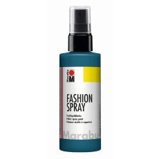 Textilsprayfärg: Textilfärg, sprayflaska Marabu Fashion Spray, 100ml, Petrol (092)
