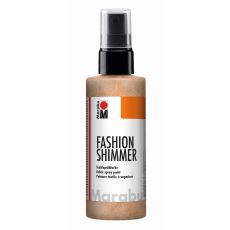 Textilsprayfärg: Textilfärg, sprayflaska Marabu Fashion Shimmer Spray, 100ml, Shimmer-Apricot (524)