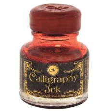 Kalligrafibläck Manuscript Calligraphy Ink, 30ml, Ruby Red (Rubinröd)