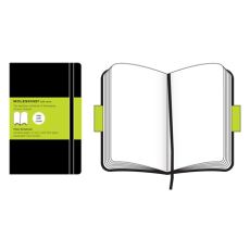 Moleskine Soft Cover Plain Notebook Pocket, olinjerad 9x14cm