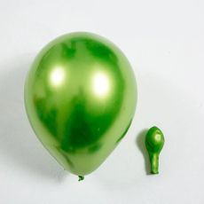 Nyhet! Chrome ballonger Ljus Gröna.10 pack.