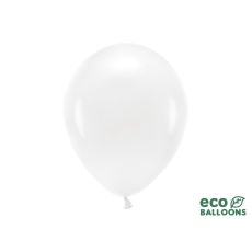 Latex ballonger i Vit. 10 pack. 30cm.