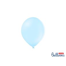 Latex små ballonger - Pastell Ljus Blå 10 Pack. 12cm
