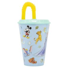 Disney-klassiker Mugg med Sugrör 430ml Disney