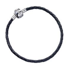 Svart Läderarmband för Berlocker - Harry Potter 21 cm