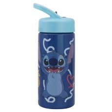 Lilo & Stitch Flaska med Pip/Sugrör 410ml - Disney