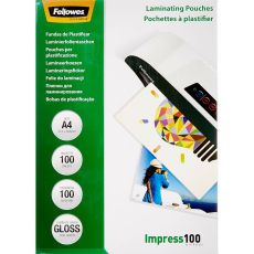 Laminerande ärmar Fellowes 5351111 Transparent A4 Laminator (100 antal)