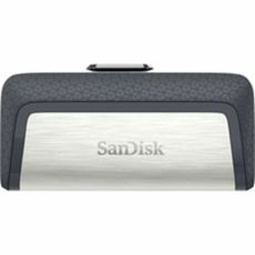 Minnessticka SanDisk Ultra Dual Drive USB Type-C Svart Silvrig 32 GB (1 antal)