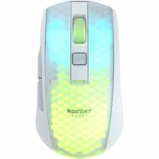 Mus Roccat Burst Pro Air Bluetooth Vit Gaming LED-Ljus