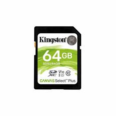 SD Minneskort Kingston Canvas Select Plus 64 GB