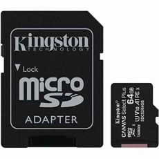 Micro-SD Minneskort med Adapter Kingston Canvas Se ...