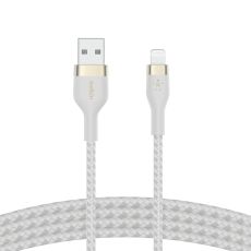 Kabel USB till Lightning Belkin CAA010BT1MWH Vit