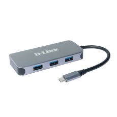 USB-HUB D-Link Grå (1 antal)