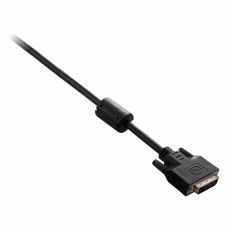 Video Digital DVI-D Kabel V7 V7E2DVI-03M-BLK 3 m Svart