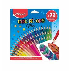 Färgpennor Maped Color'Peps Star Multicolour 72 Delar