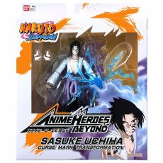 Actionfigurer Naruto Shippuden Bandai Anime Heroes Beyond: Sasuke Uchiha 17 cm