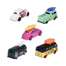 Fordonsspel Majorette Volkswagen Originals (5 Delar)