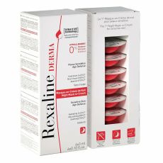 Fuktande nattmask Rexaline Derma 3 ml x 6 Känslig hud