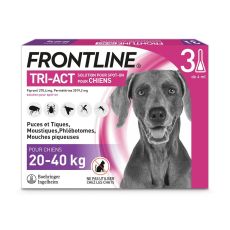 Pipett för hundar Frontline Tri-Act 20-40 Kg