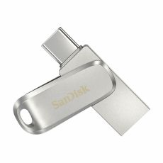 USB-minne SanDisk Ultra Dual Drive Luxe 512 GB Silvrig Stål 512 GB